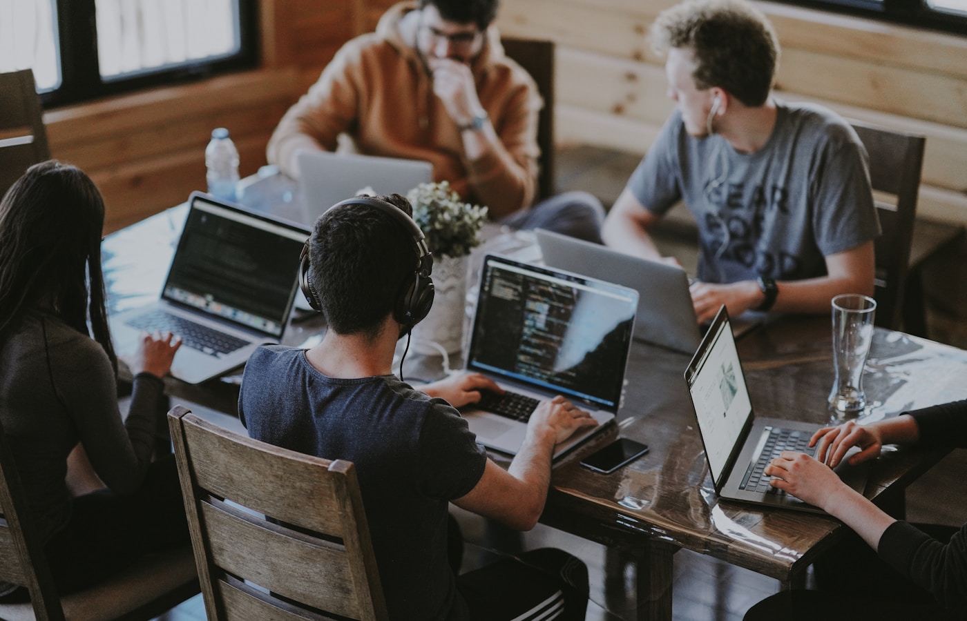 Co-Lib staff connecting and building community together